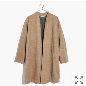 Madewell Stanza Herringbone Coat